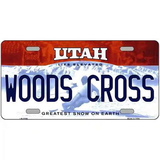 Woods Cross Utah Metal Sign