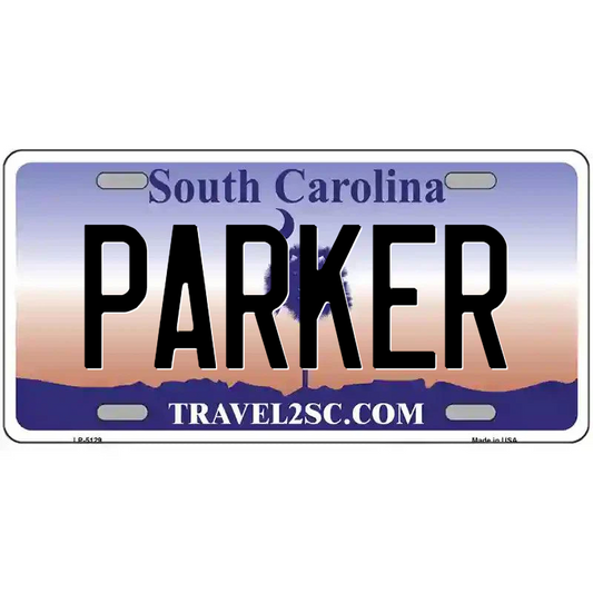 Parker South Carolina Metal Sign