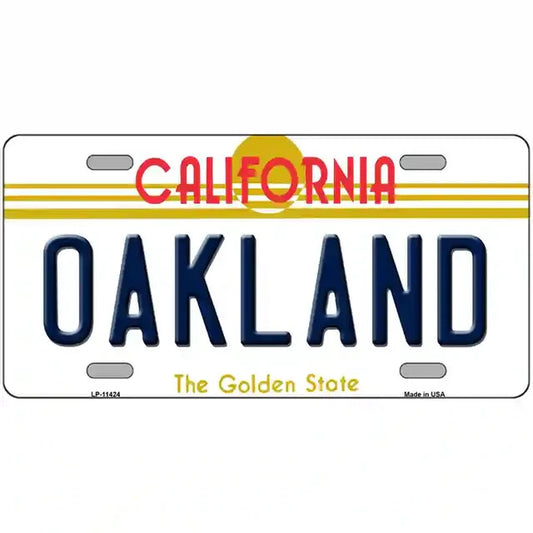 Oakland California Metal Sign