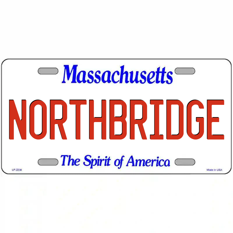 Northbridge Massachusetts Metal Sign