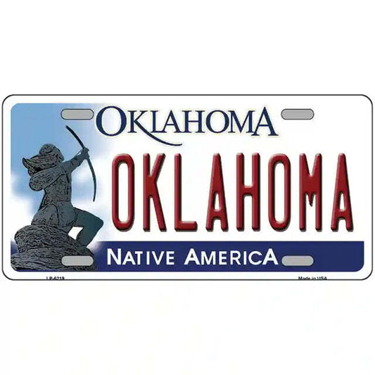 Oklahoma Oklahoma Travel Metal Sign