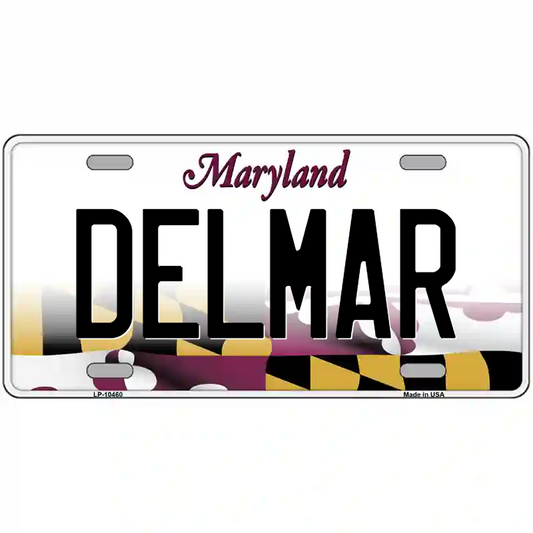 Delmar Maryland Metal Sign