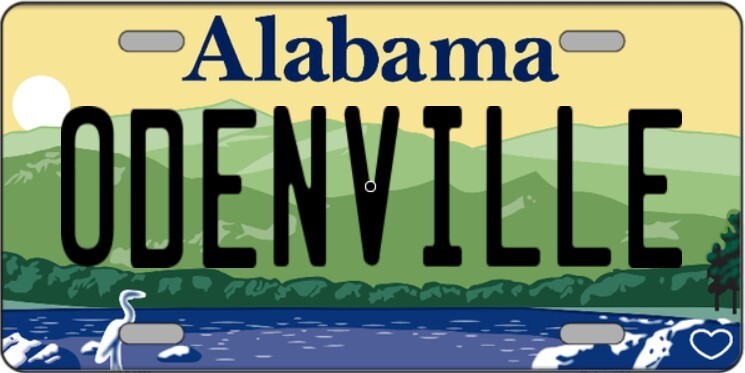Odenville Alabama Metal Sign