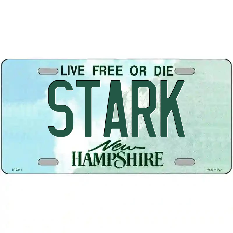 Stark New Hampshire Metal Sign