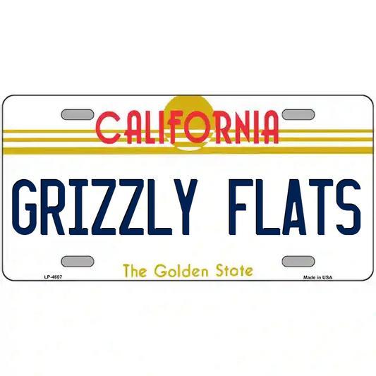 Grizzly Flats California Metal Sign