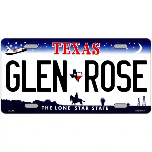 Glen Rose Texas Metal Sign
