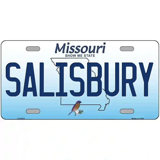Salisbury Missouri Metal Sign