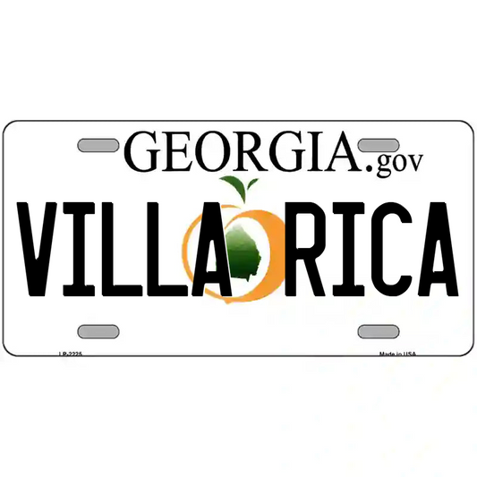 Villa Rica Georgia Metal Sign