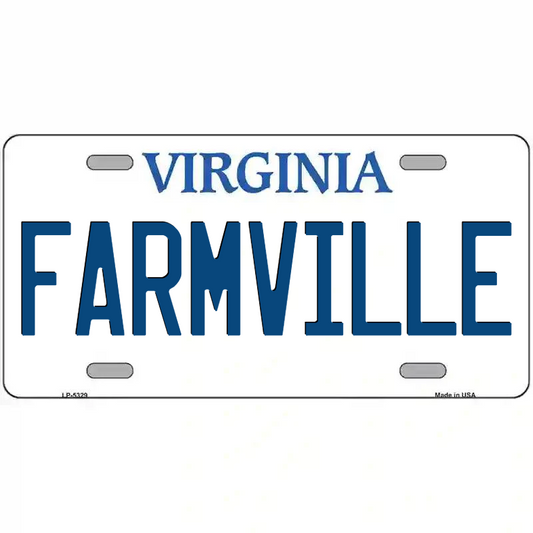 Farmville Virginia Metal Sign