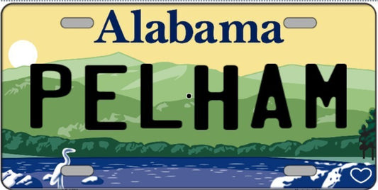 Pelham Alabama Metal Sign
