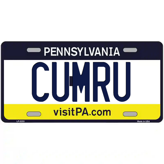 Cumru Pennsylvania Metal Sign