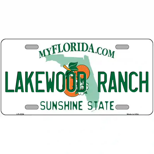 Lakewood Ranch Florida Metal Sign