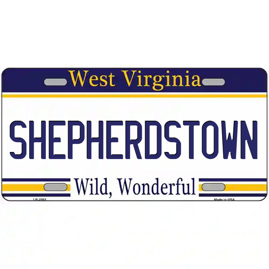 Shepherdstown West Virginia Metal Sign