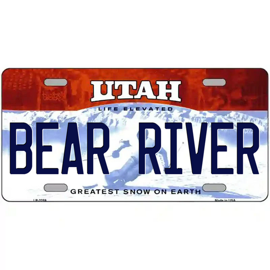 Bear River Utah Metal Sign