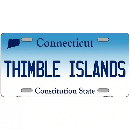 Thimble Islands Connecticut Metal Sign