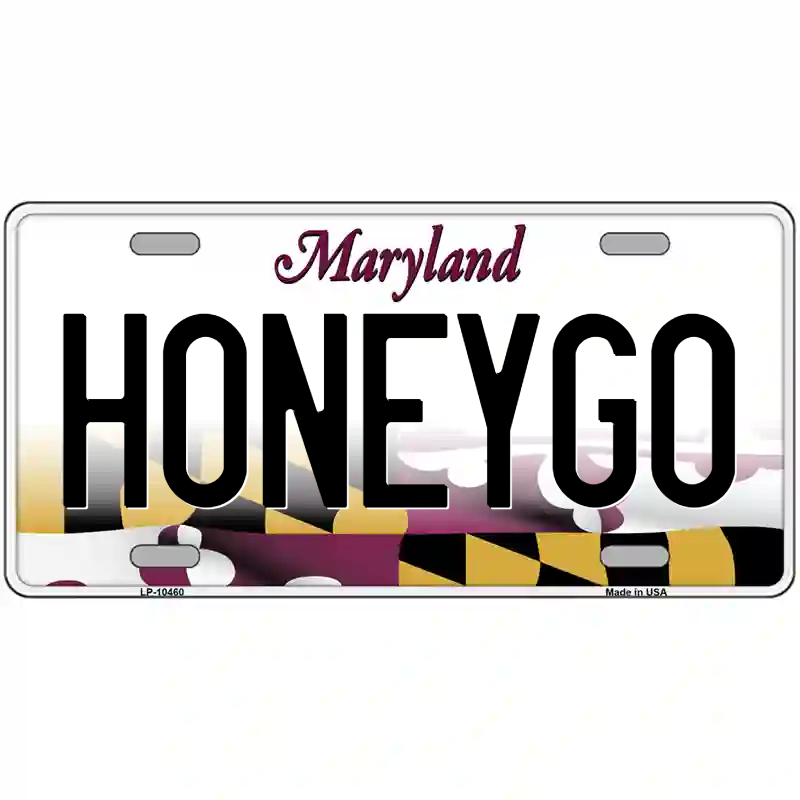 Honeygo Maryland Metal Sign