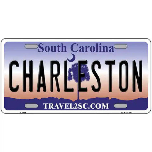 Charleston South Carolina Metal Sign