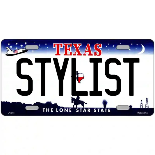 Stylist Texas Metal Sign