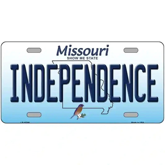 Independence Missouri Metal Sign