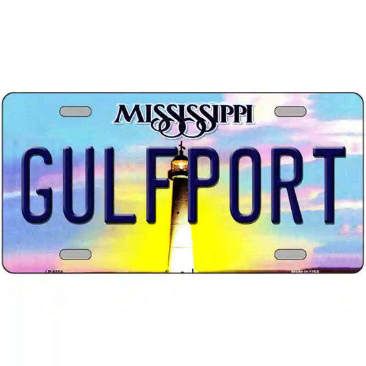 Gulfport Mississippi Metal Sign