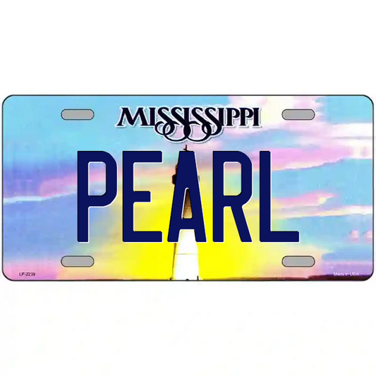 Pearl Mississippi Metal Sign