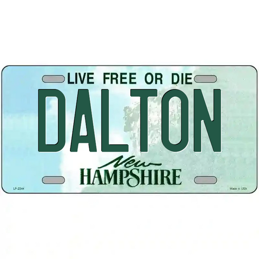 Dalton New Hampshire Metal Sign