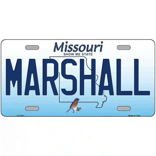 Marshall Missouri Metal Sign