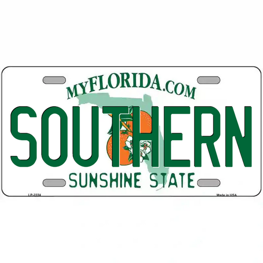 Southern Florida Metal Sign