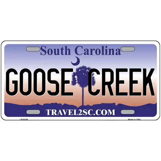 Goose Creek South Carolina Metal Sign
