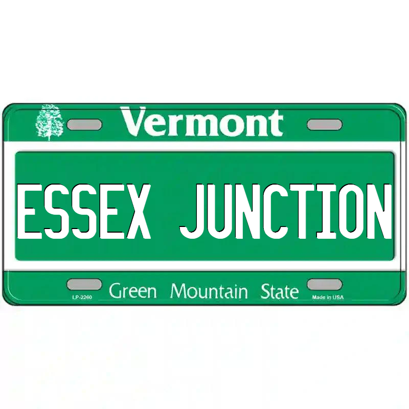 Essex Junction Vermont Metal Sign