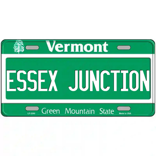 Essex Junction Vermont Metal Sign