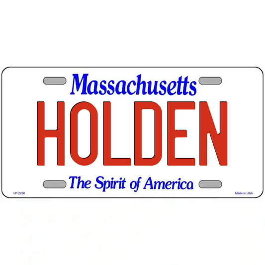 Holden Massachusetts Metal Sign