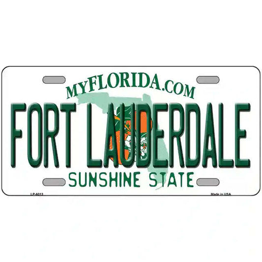 Fort Lauderdale Florida Metal Sign