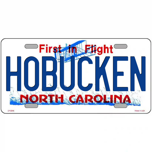 Hobucken North Carolina Metal Sign