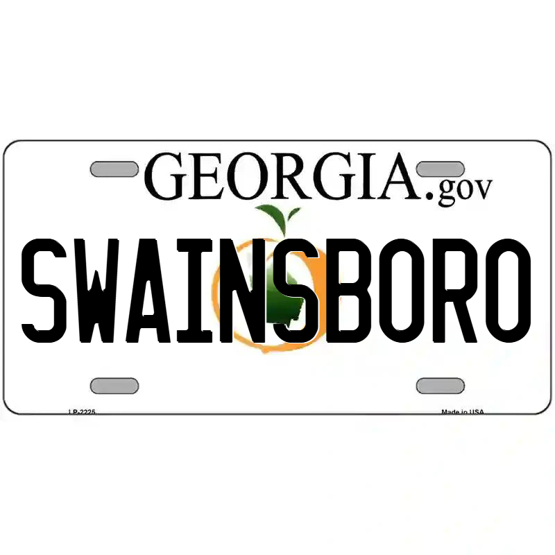 Swainsboro Georgia Metal Sign