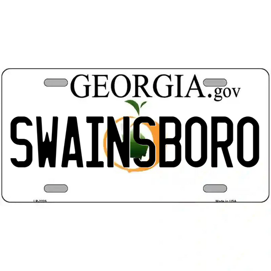 Swainsboro Georgia Metal Sign