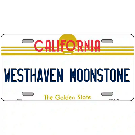 Westhaven-Moonstone California Metal Sign