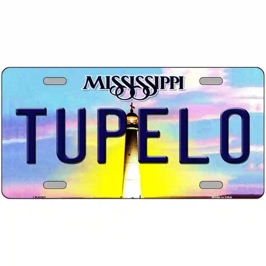 Tupelo Mississippi Metal Sign