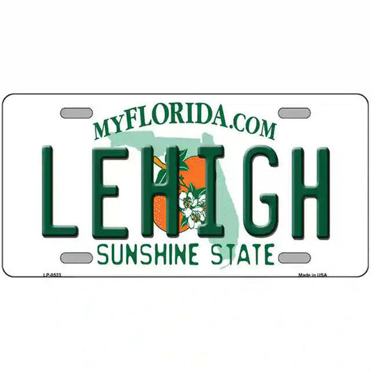 Lehigh Florida Metal Sign