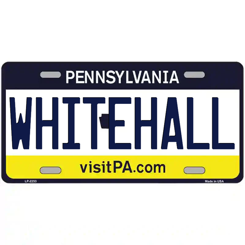 Whitehall Pennsylvania Metal Sign