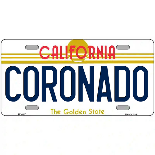 Coronado California Metal Sign