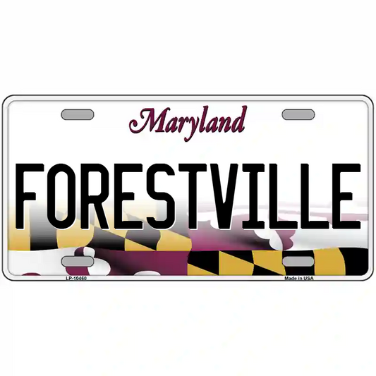 Forestville Maryland Metal Sign