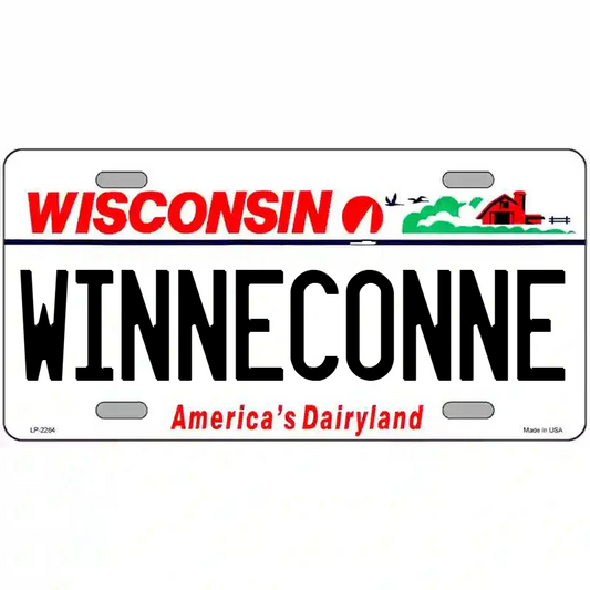 Winneconne Wisconsin Metal Sign