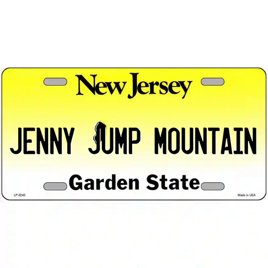 Jenny Jump Mountain New Jersey Metal Sign