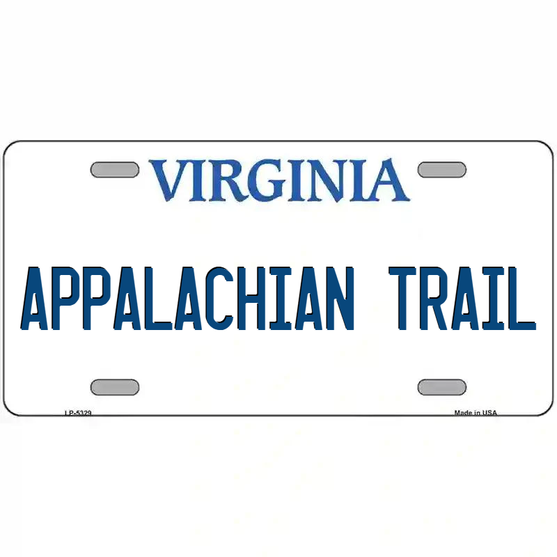 Appalachian Trail Virginia Metal Sign