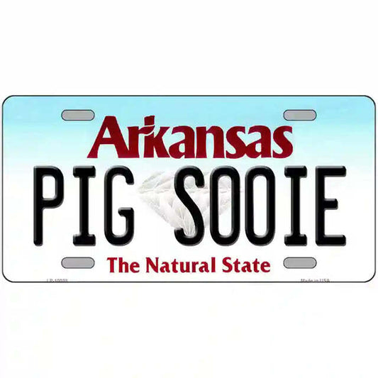 Pig Sooie Arkansas Metal Sign