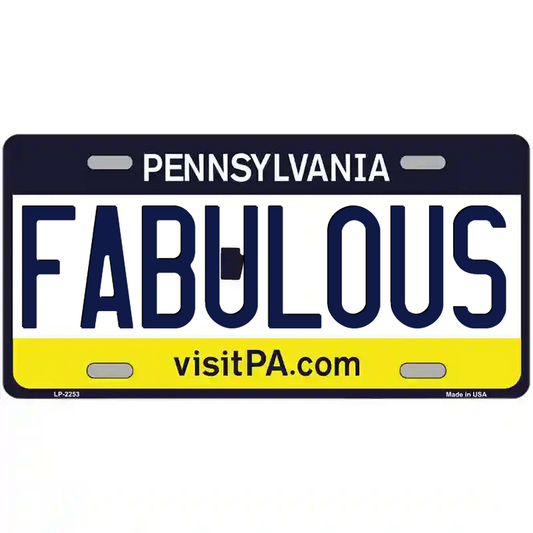 Fabulous Pennsylvania Metal Sign
