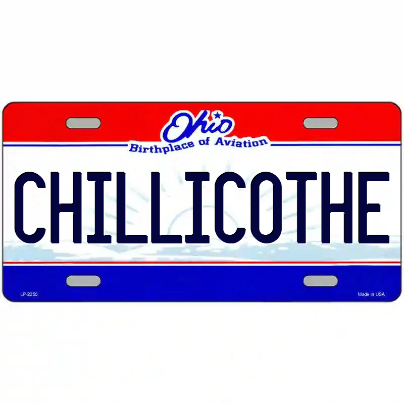 Chillicothe Ohio Metal Sign