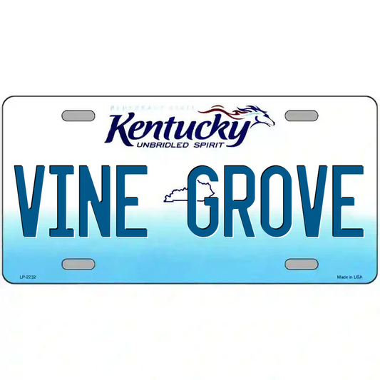 Vine Grove Kentucky Metal Sign
