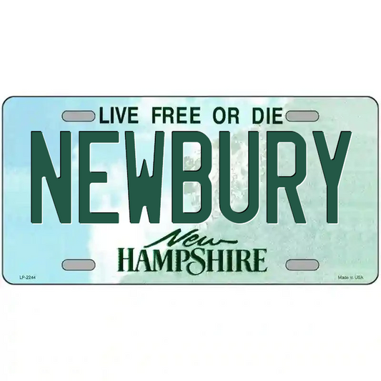 Newbury New Hampshire Metal Sign